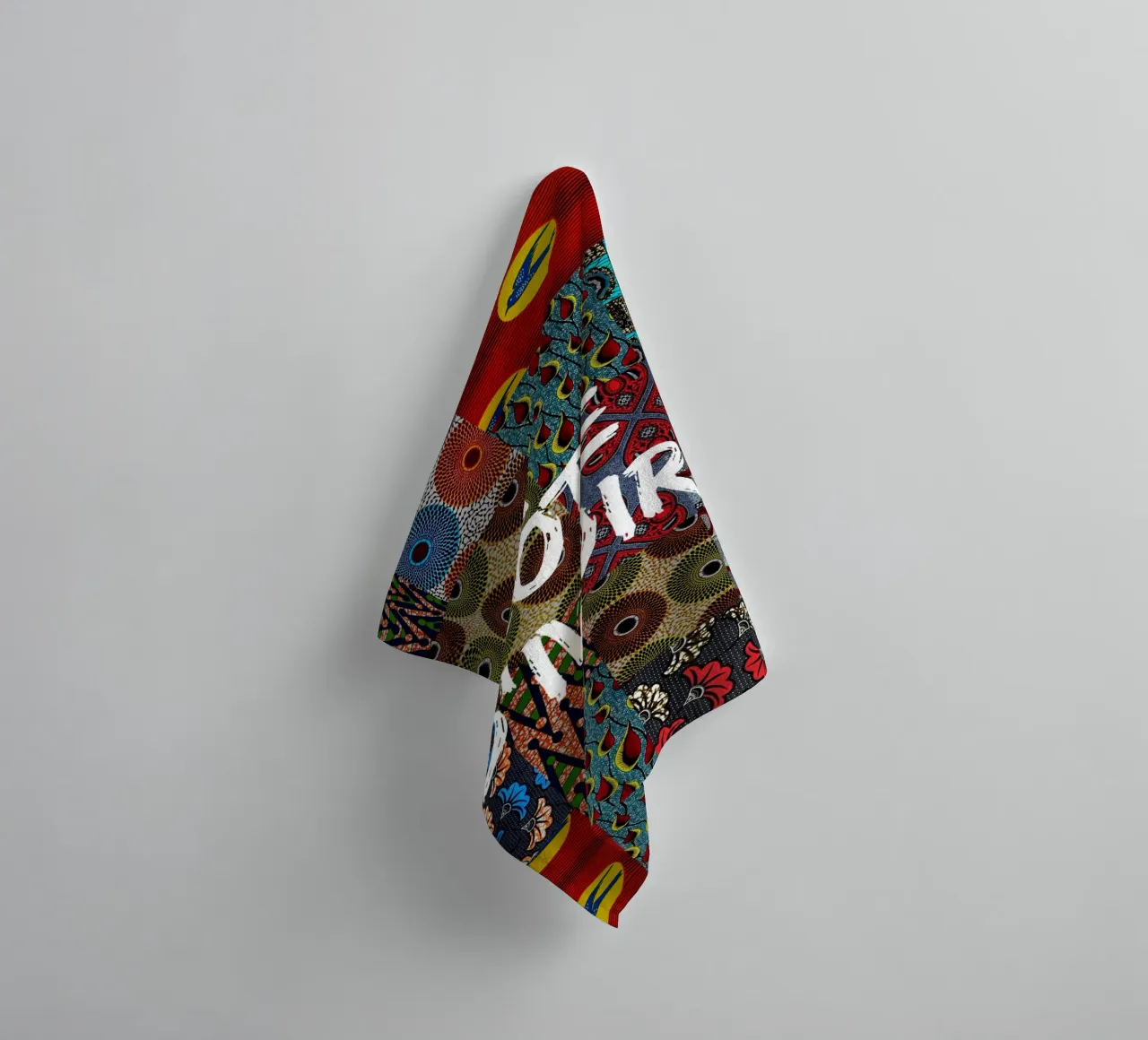 Côte d'Ivoire towel by Mathudace Créas