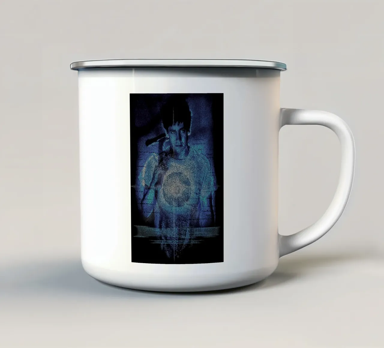 Donnie Darko tazza in smalto da Robotic Ewe