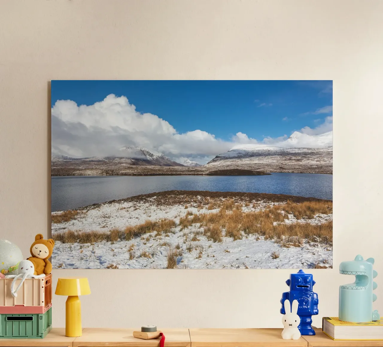 Neve in Altopiano plexiglass da Dave Hare Photography