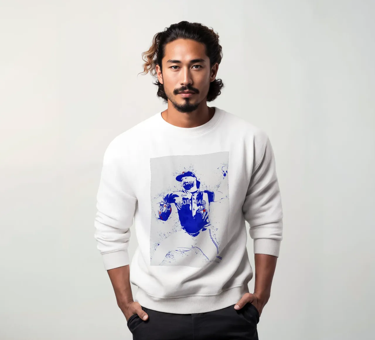 Robbie Ray sweatshirt van tenten