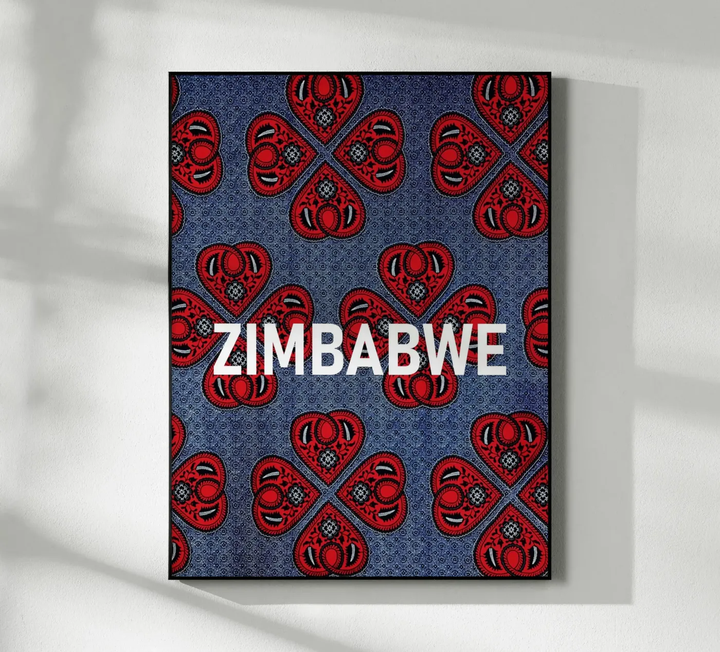 Zimbabwe acryl van Mathudace Créas