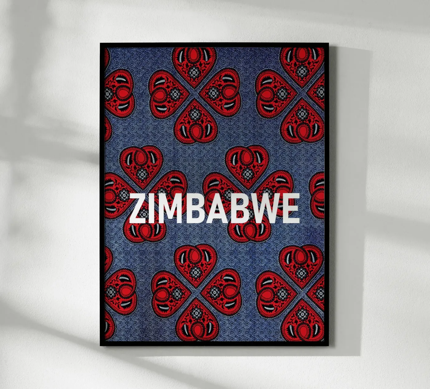 Zimbabwe poster by Mathudace Créas