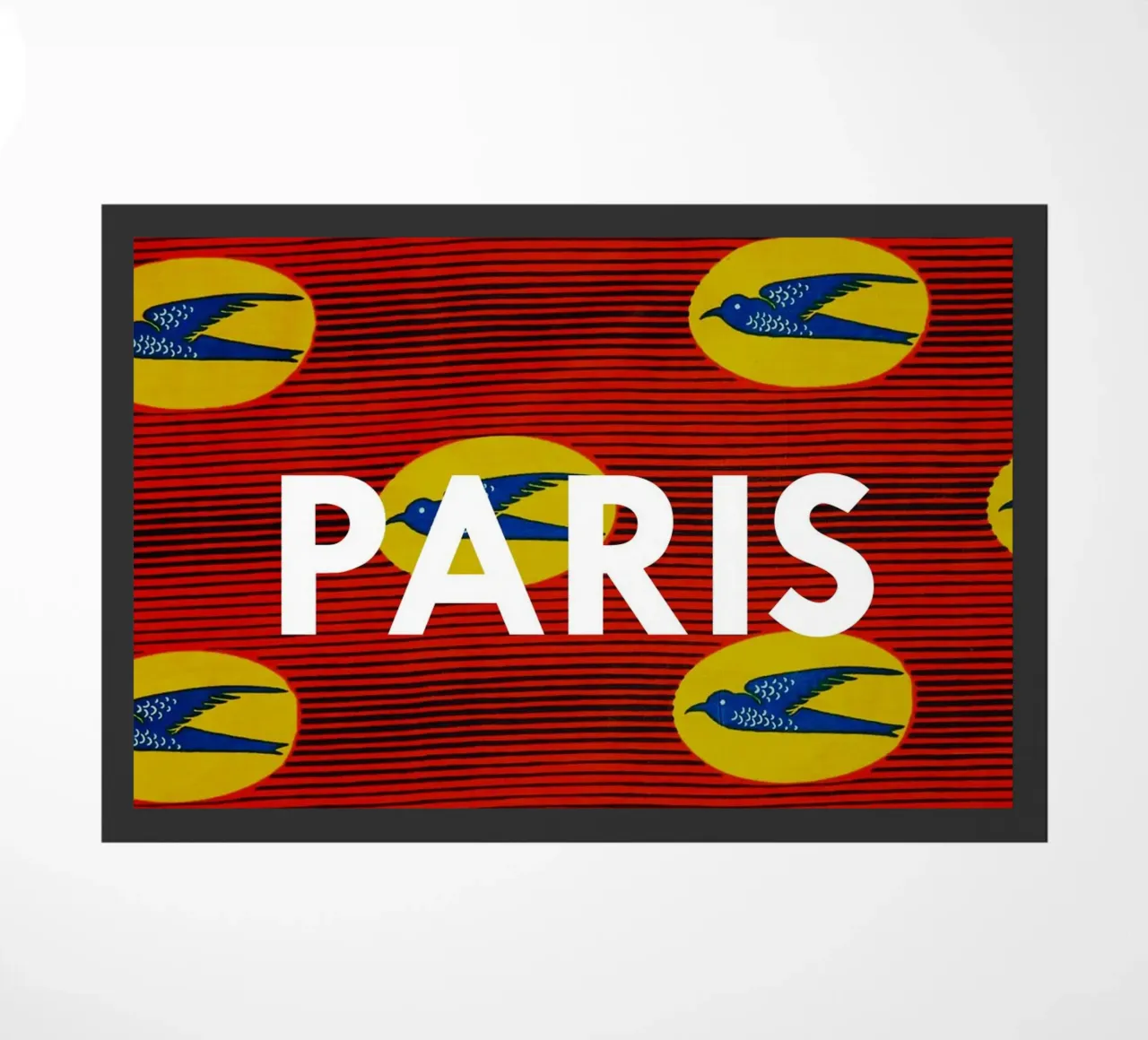 Paris deurmat van Mathudace Créas