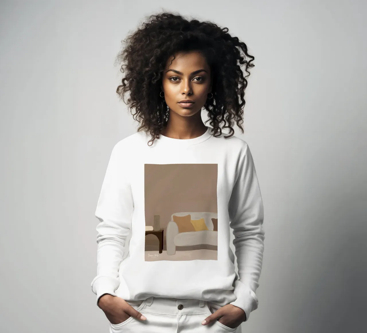 Colorful Fields felpa da Mike Leymi