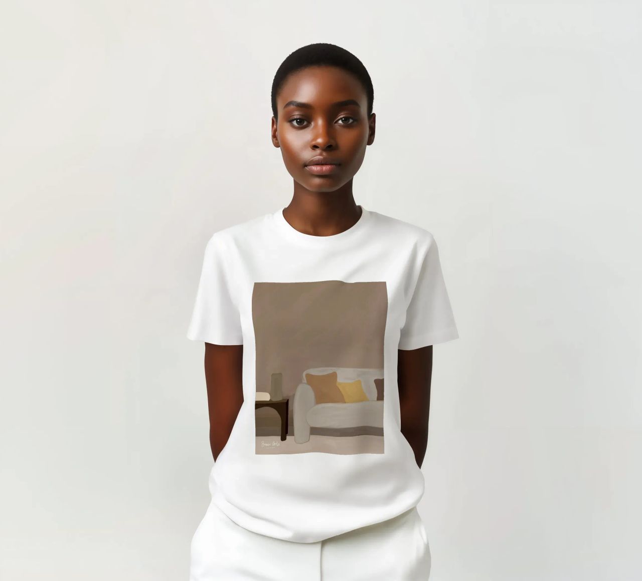 Colorful Fields t-shirt da Mike Leymi