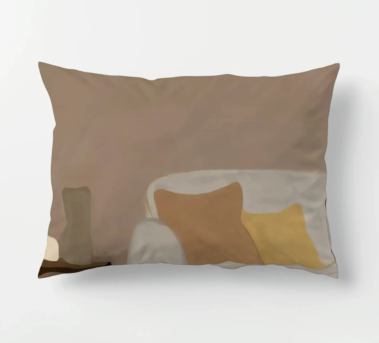 Colorful Fields decorative cushion by Mike Leymi