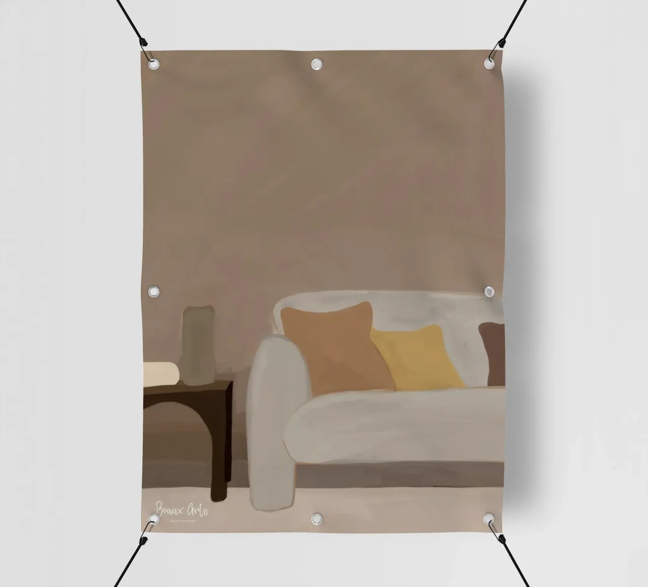 Colorful Fields telo in pvc da Mike Leymi