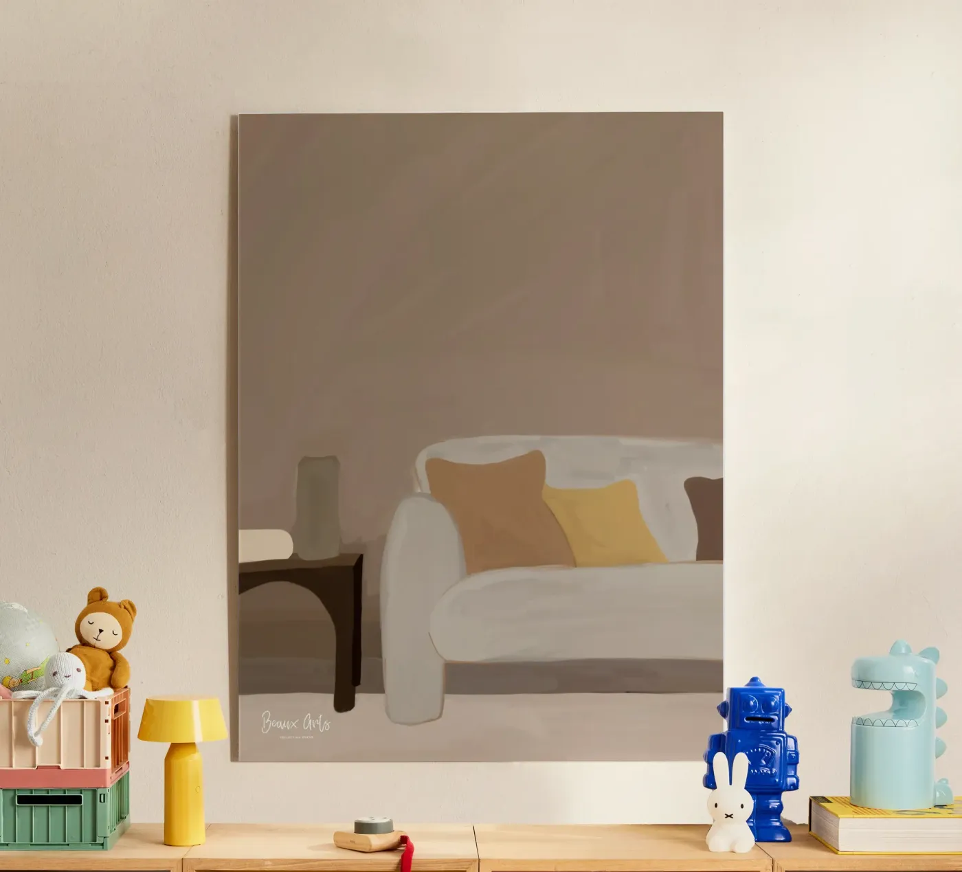 Colorful Fields plexiglas de Mike Leymi