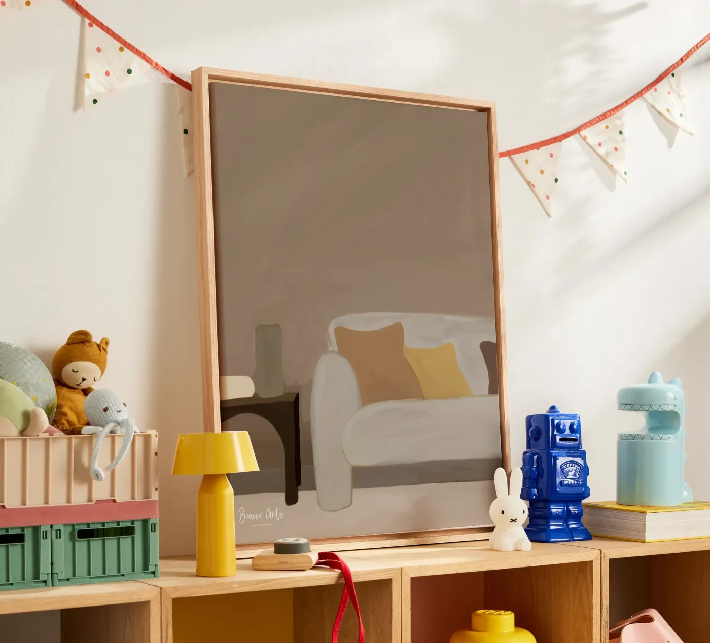 Colorful Fields tela da Mike Leymi