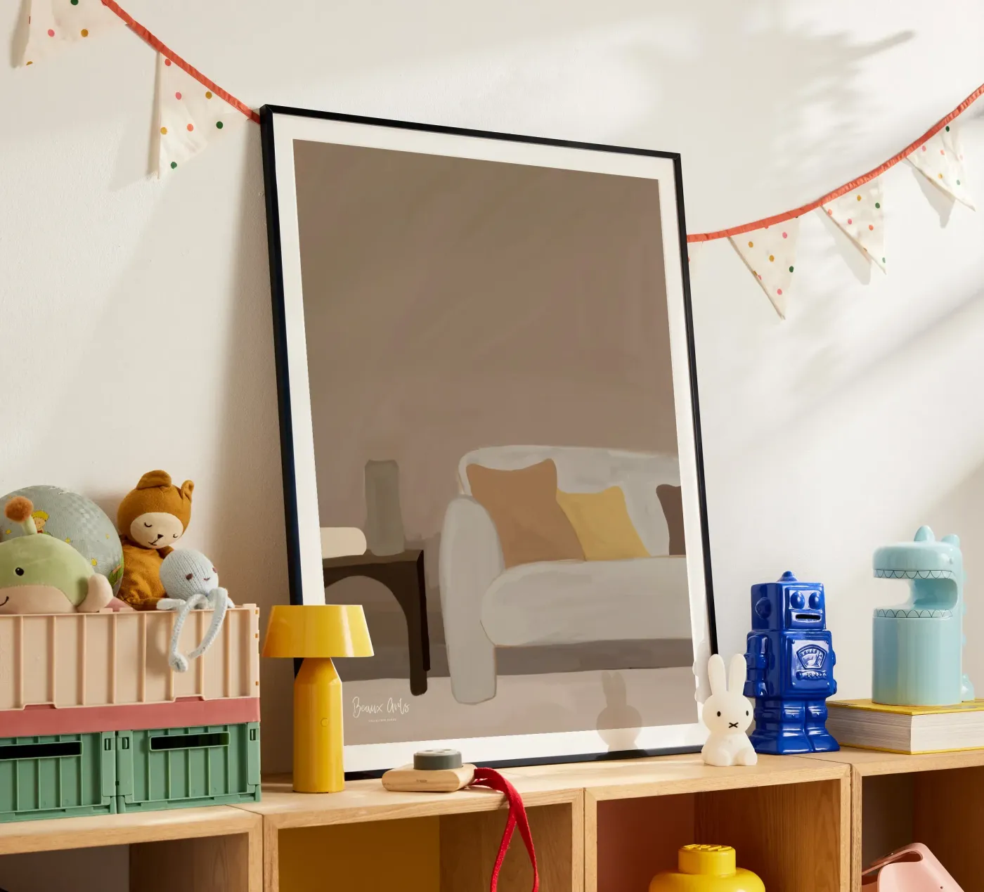 Colorful Fields poster de Mike Leymi