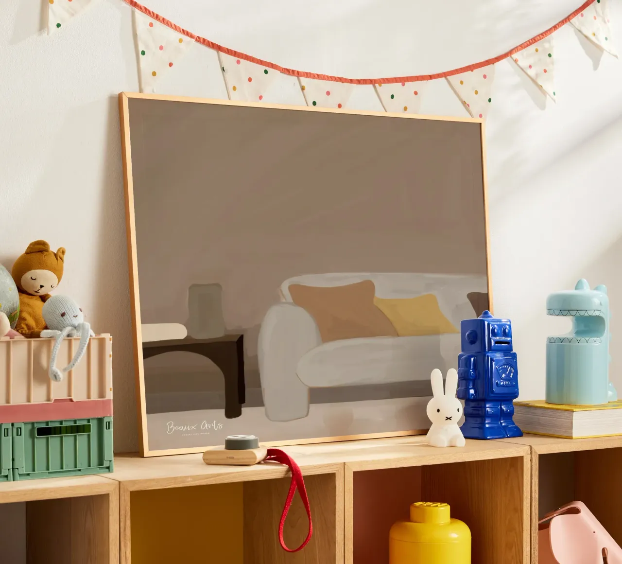 Colorful Fields poster da Mike Leymi