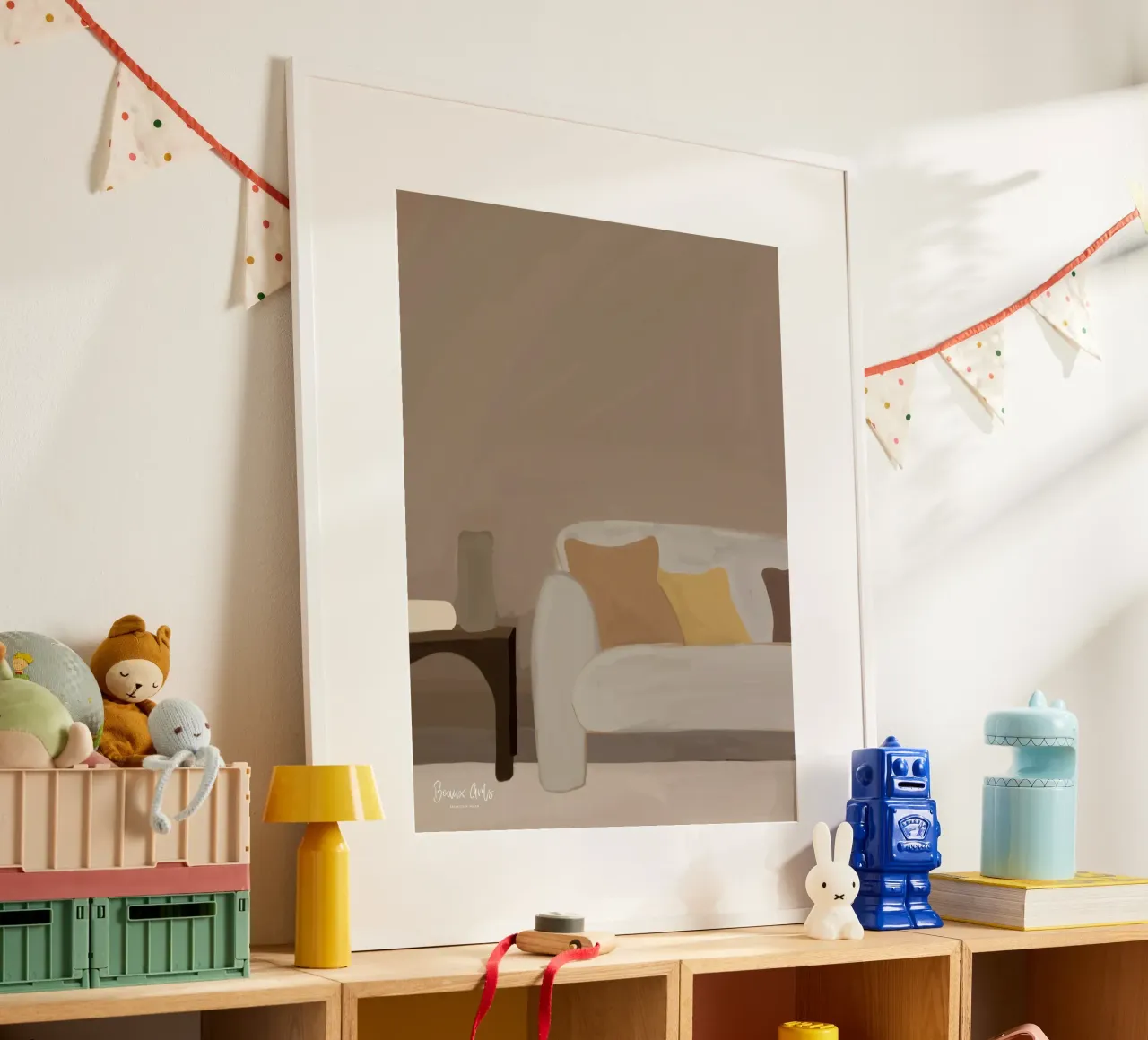 Colorful Fields poster da Mike Leymi