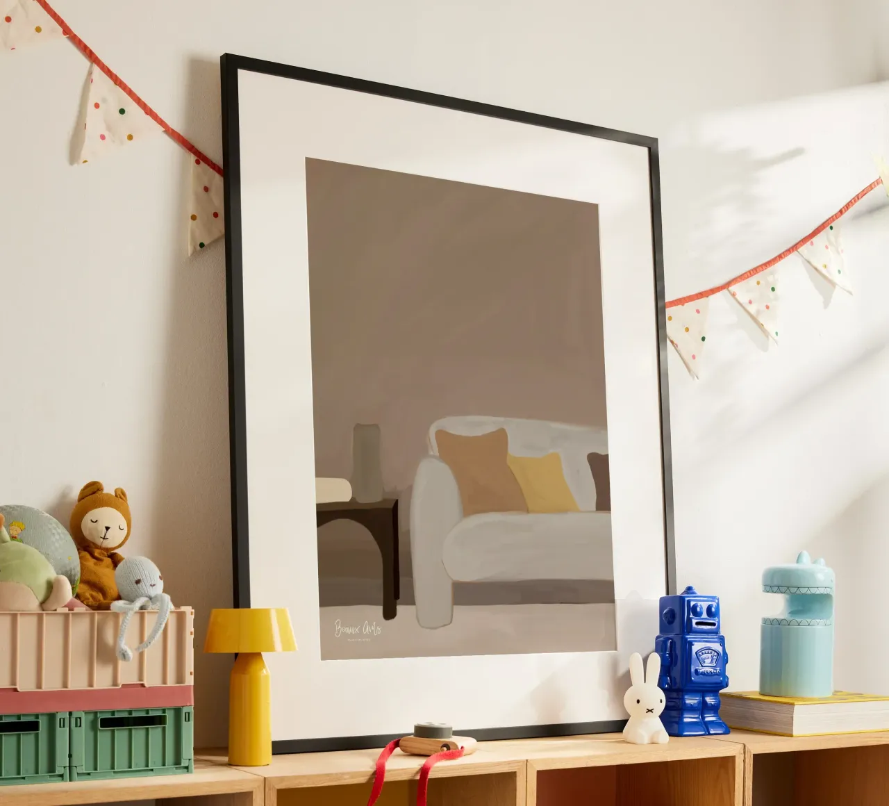 Colorful Fields poster da Mike Leymi