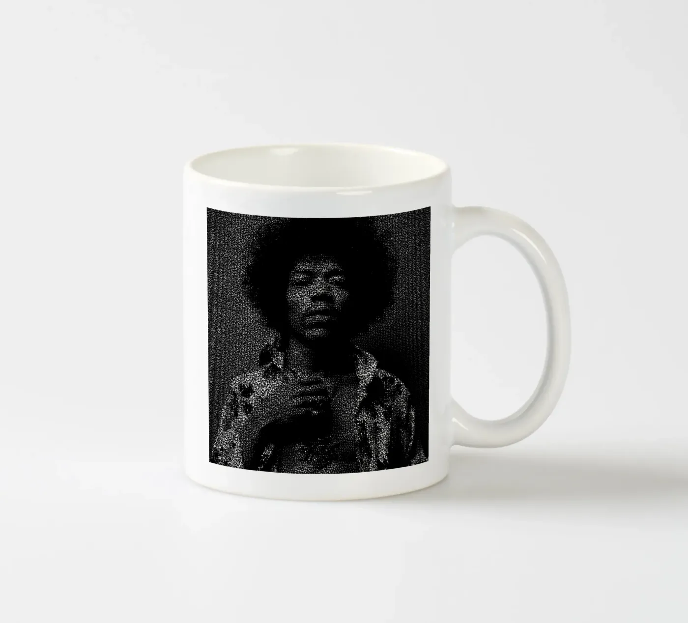Jimi ceramic mug by Robotic Ewe