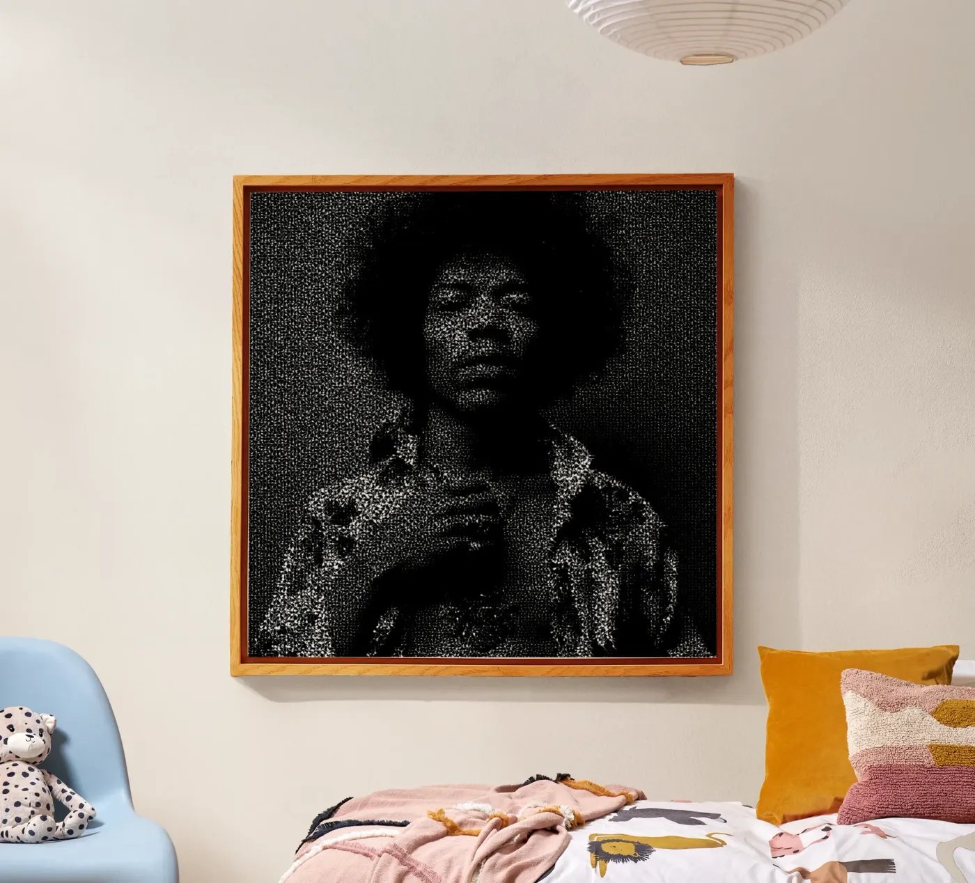 Jimi Acryl-Glas von Robotic Ewe