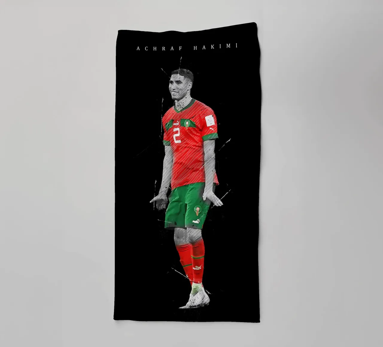 Achraf Hakimi asciugamano da bagno da tenten