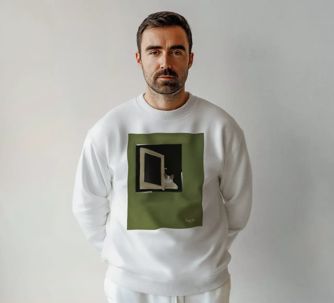 Floating Color felpa da Mike Leymi