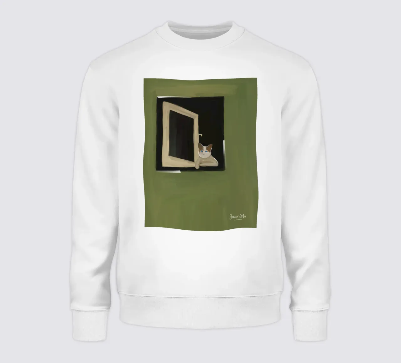 Floating Color felpa da Mike Leymi