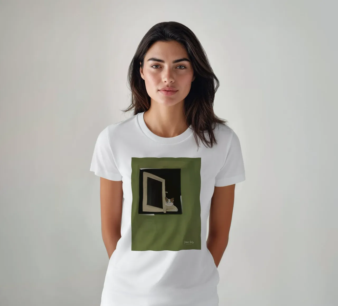 Floating Color t-shirt da Mike Leymi