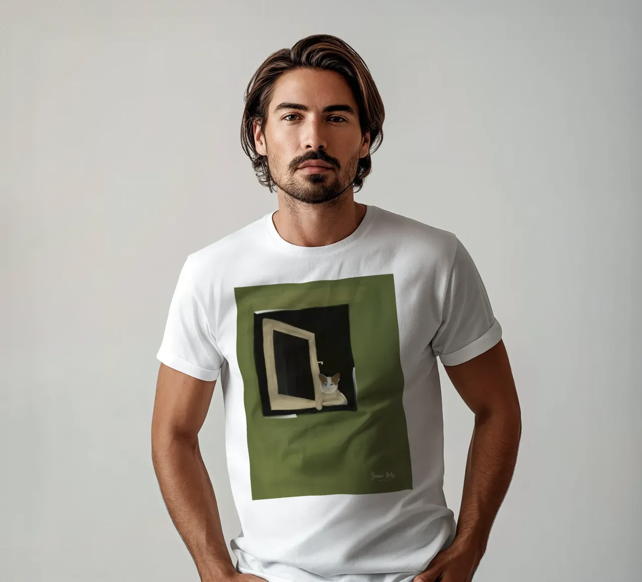 Floating Color t-shirt da Mike Leymi