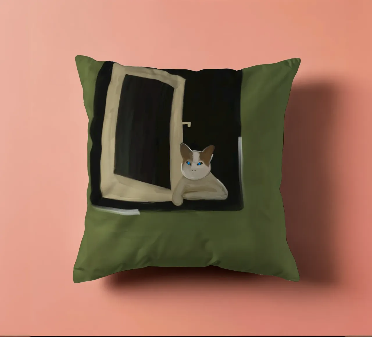 Floating Color cuscino da Mike Leymi