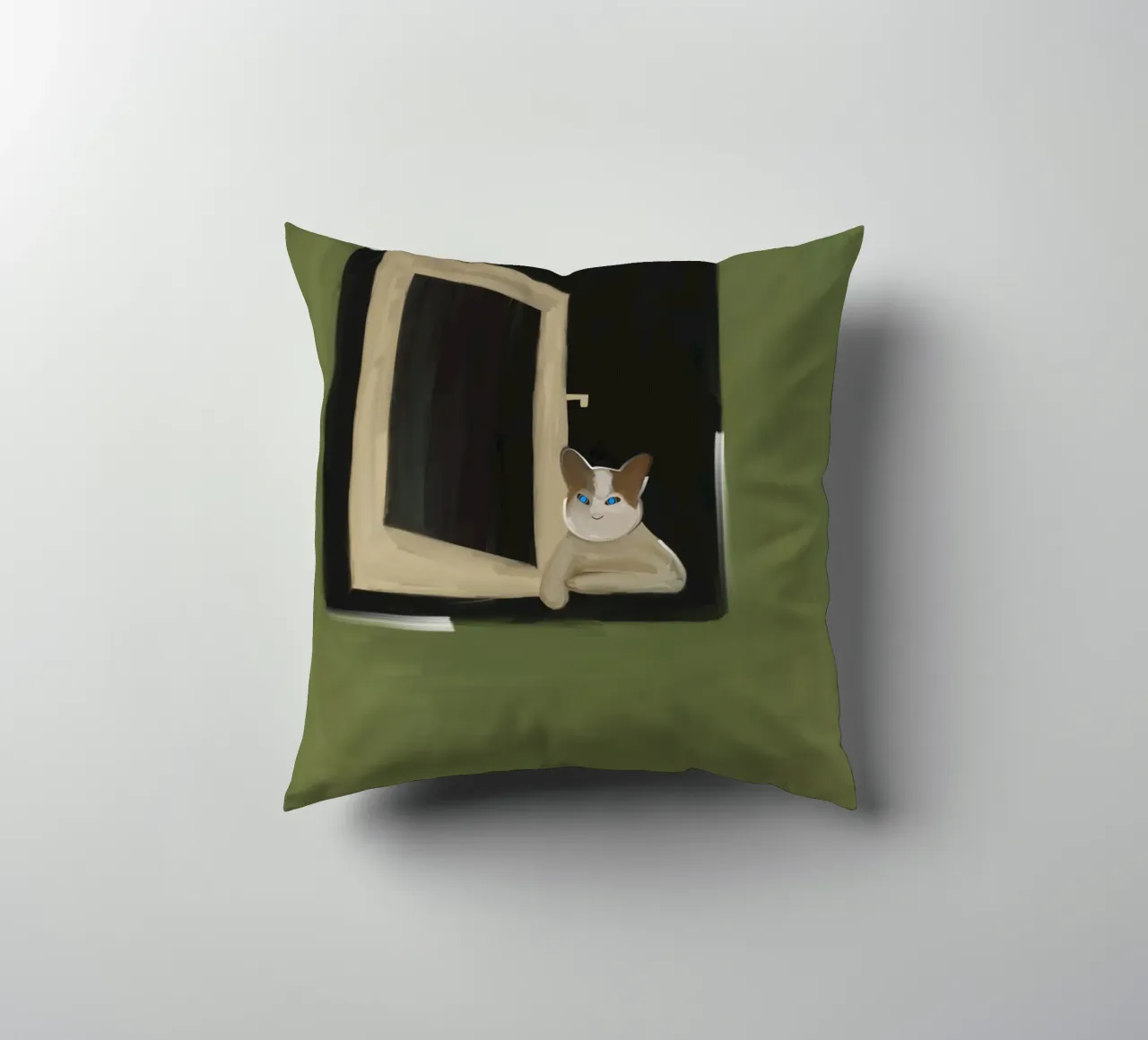 Floating Color cuscino da Mike Leymi