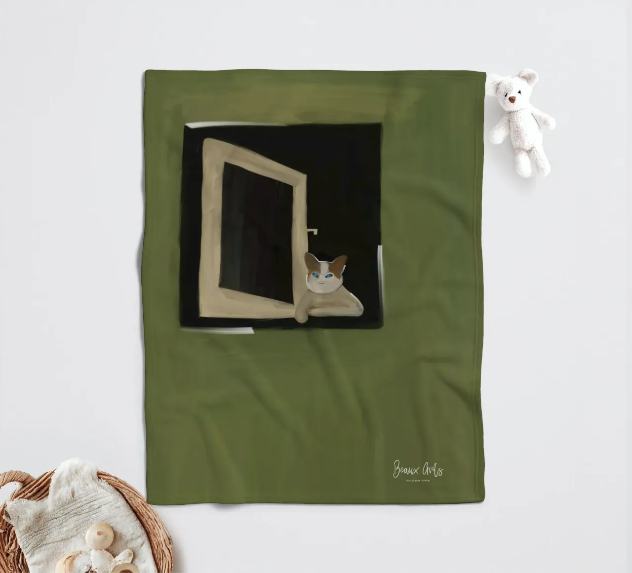 Floating Color coperta in pile da Mike Leymi