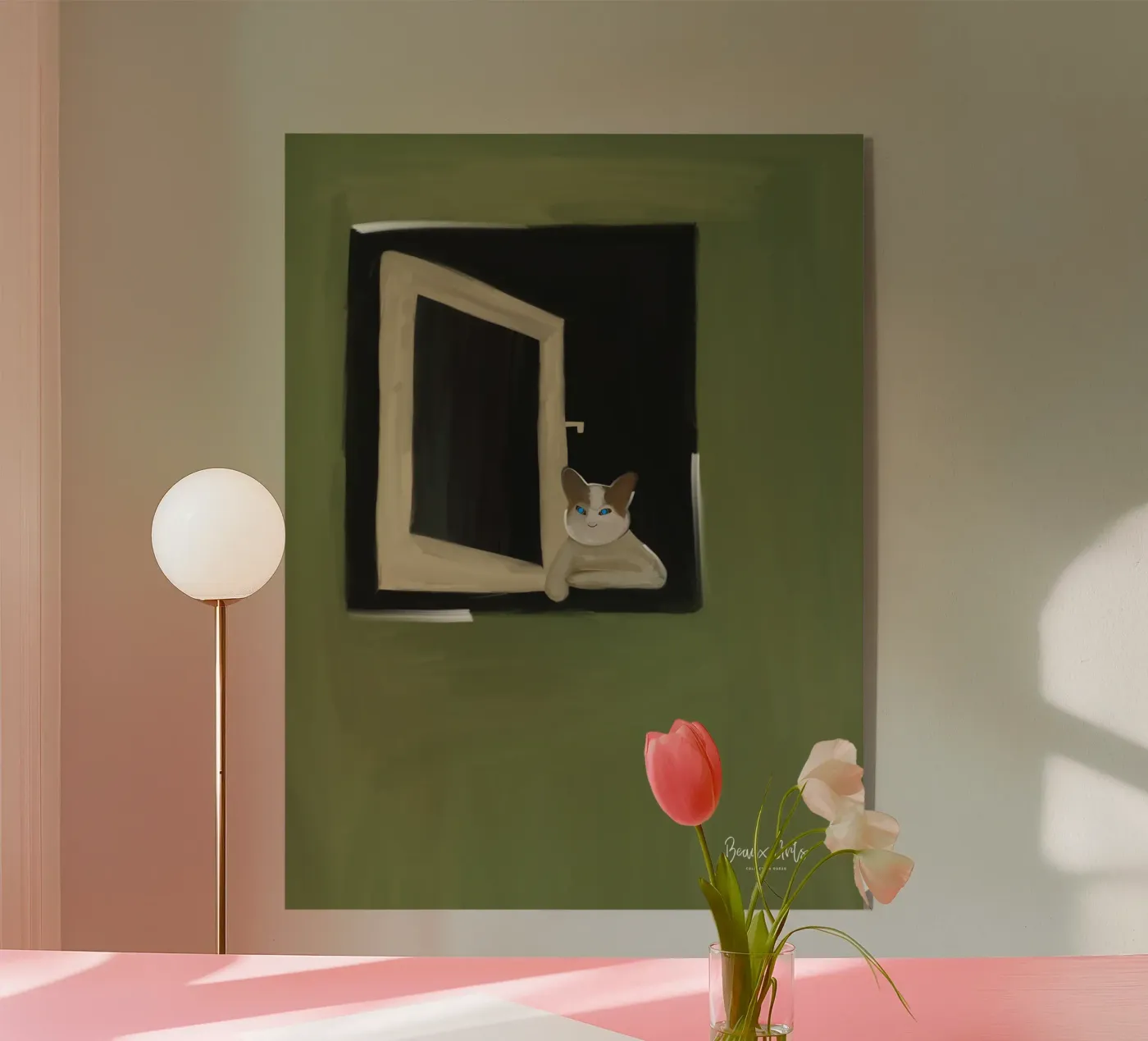 Floating Color plexiglas de Mike Leymi