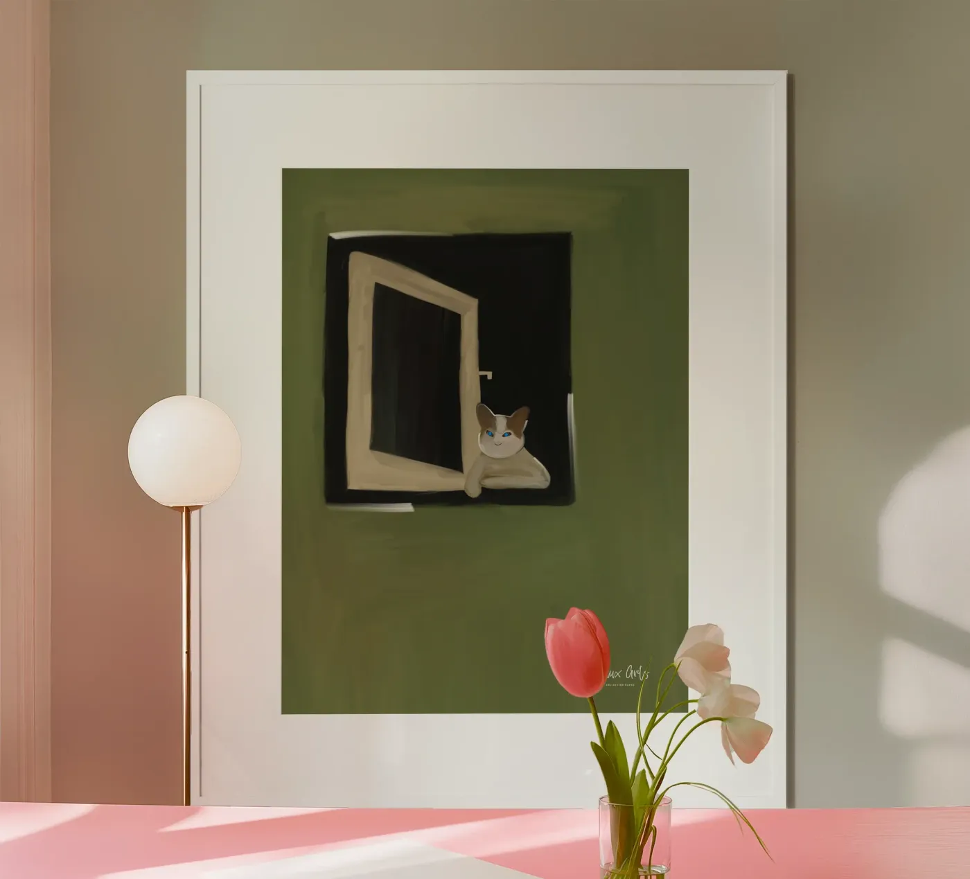 Floating Color poster da Mike Leymi