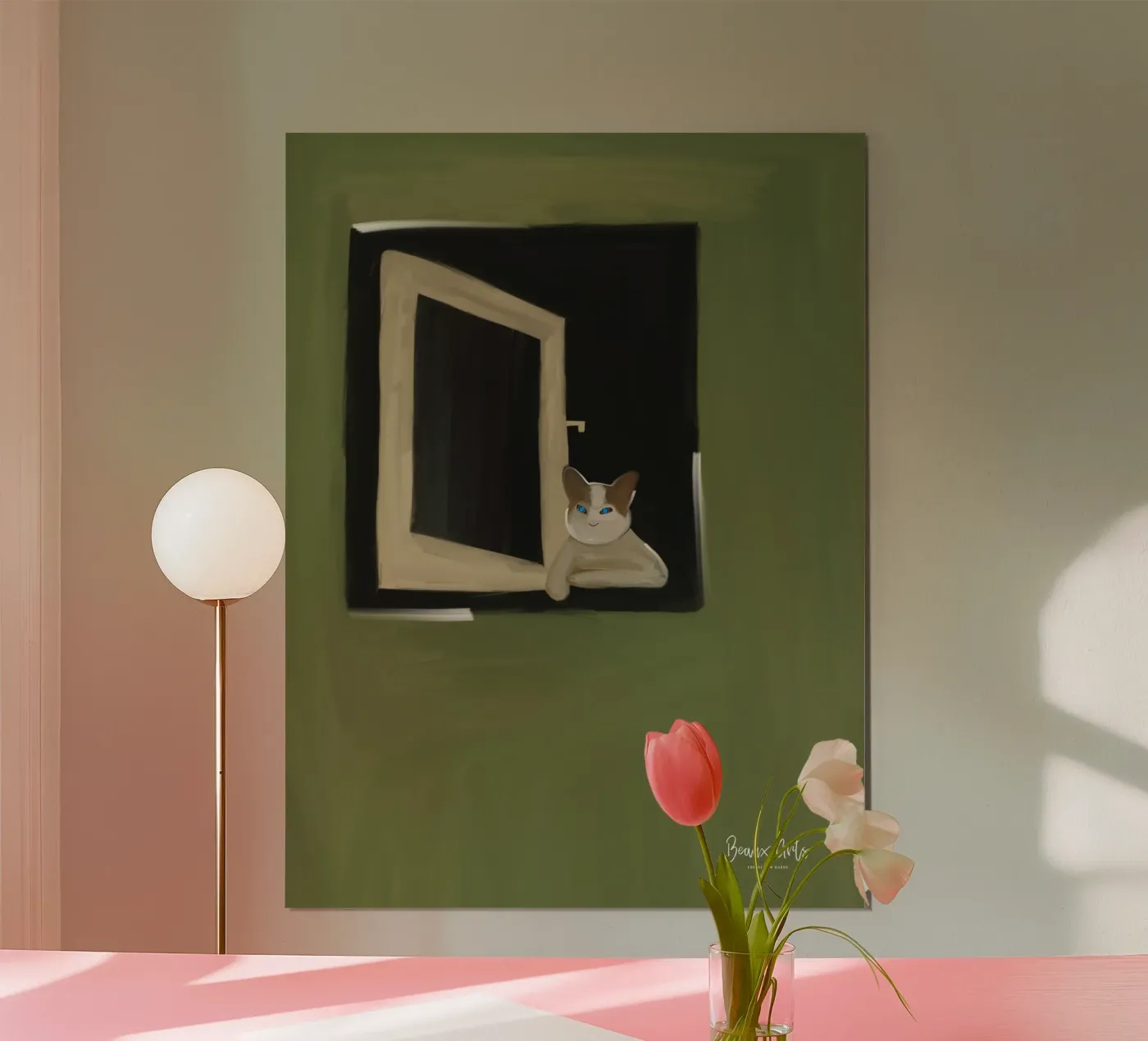 Floating Color poster da Mike Leymi