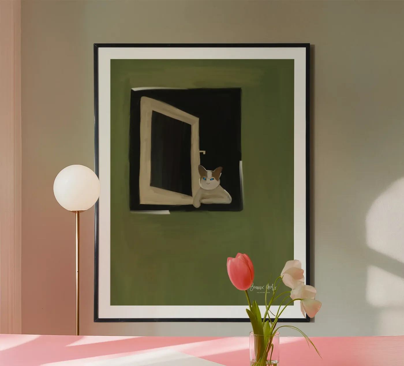 Floating Color poster da Mike Leymi