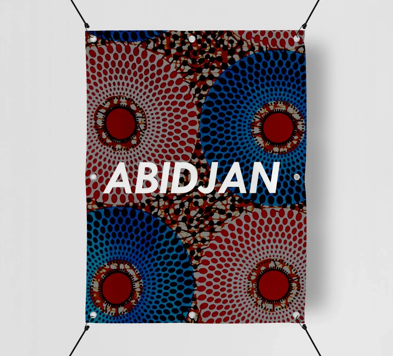 Abidjan telo in pvc da Mathudace Créas