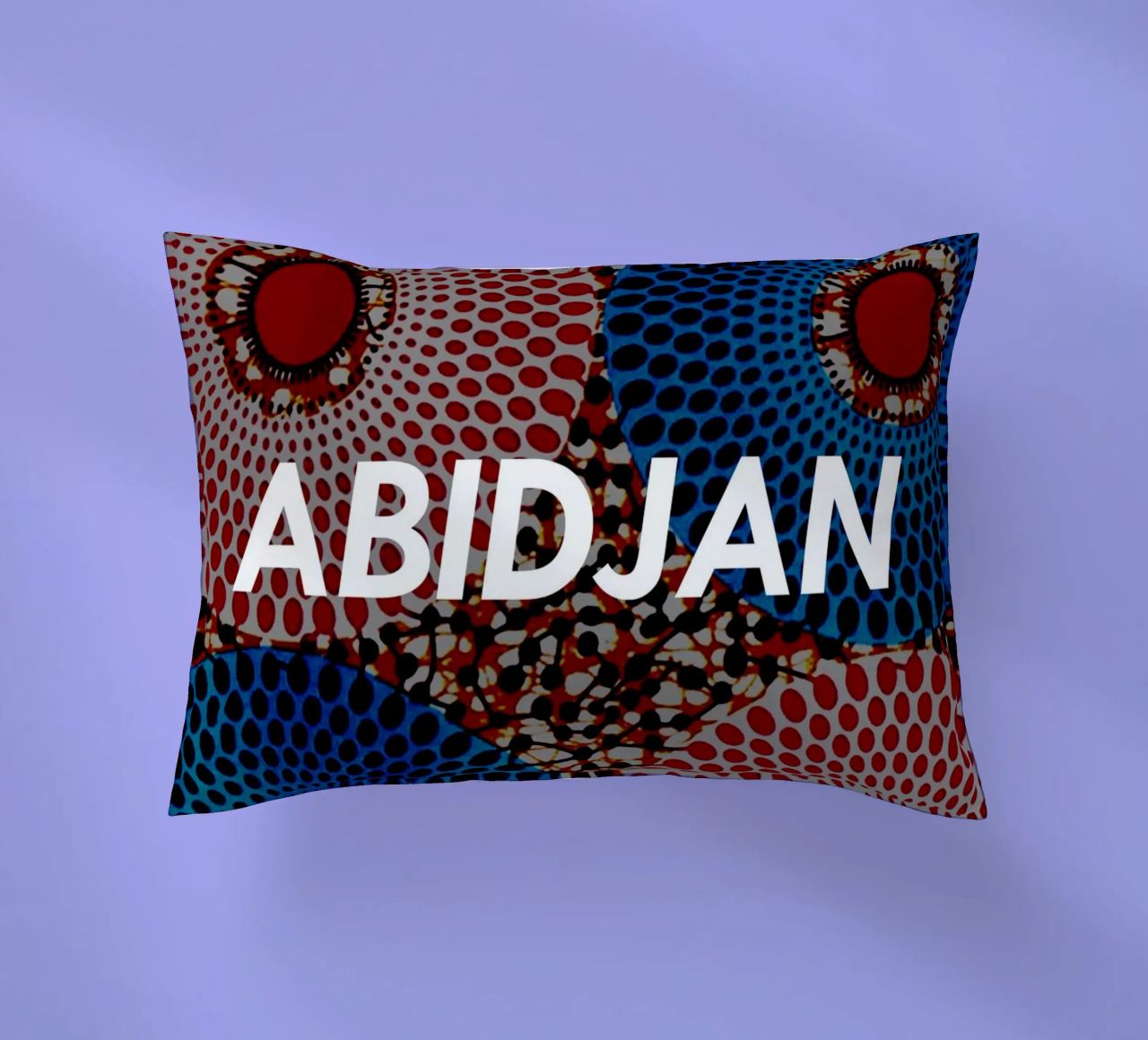 Abidjan kussen van Mathudace Créas