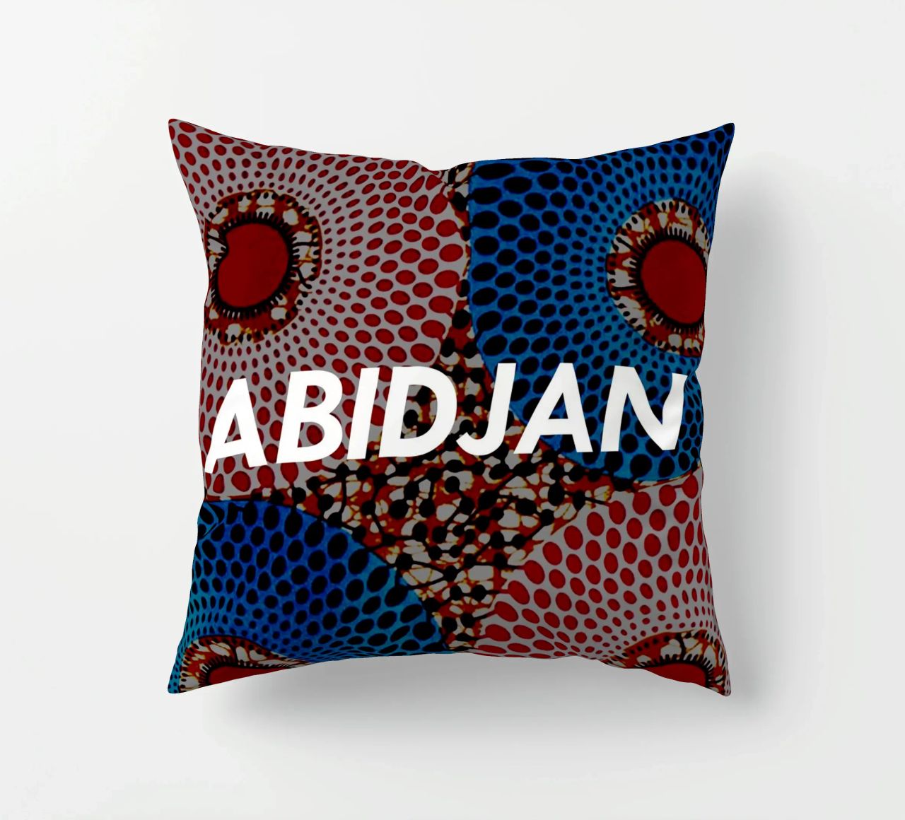 Abidjan kussen van Mathudace Créas