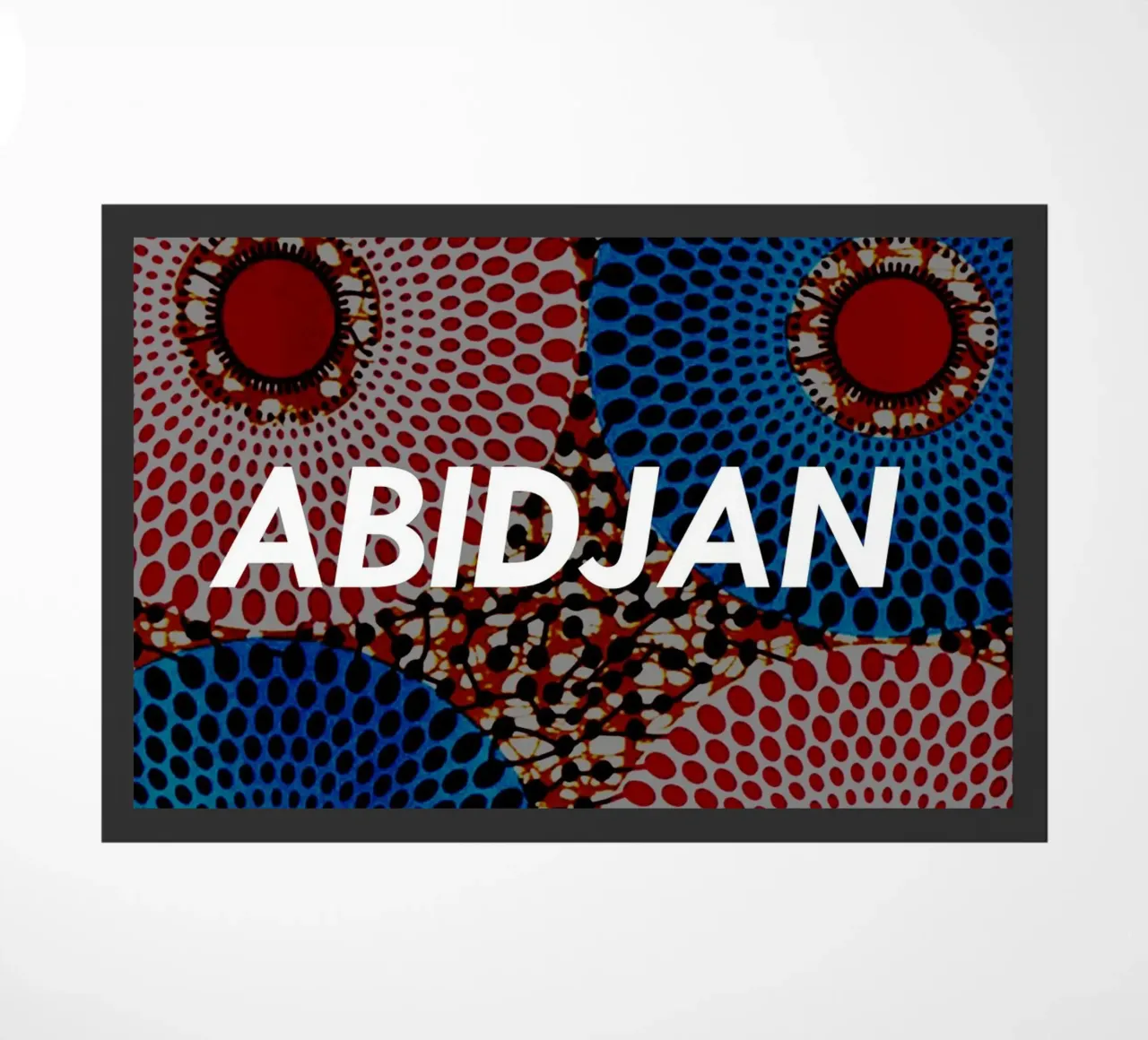 Abidjan deurmat van Mathudace Créas