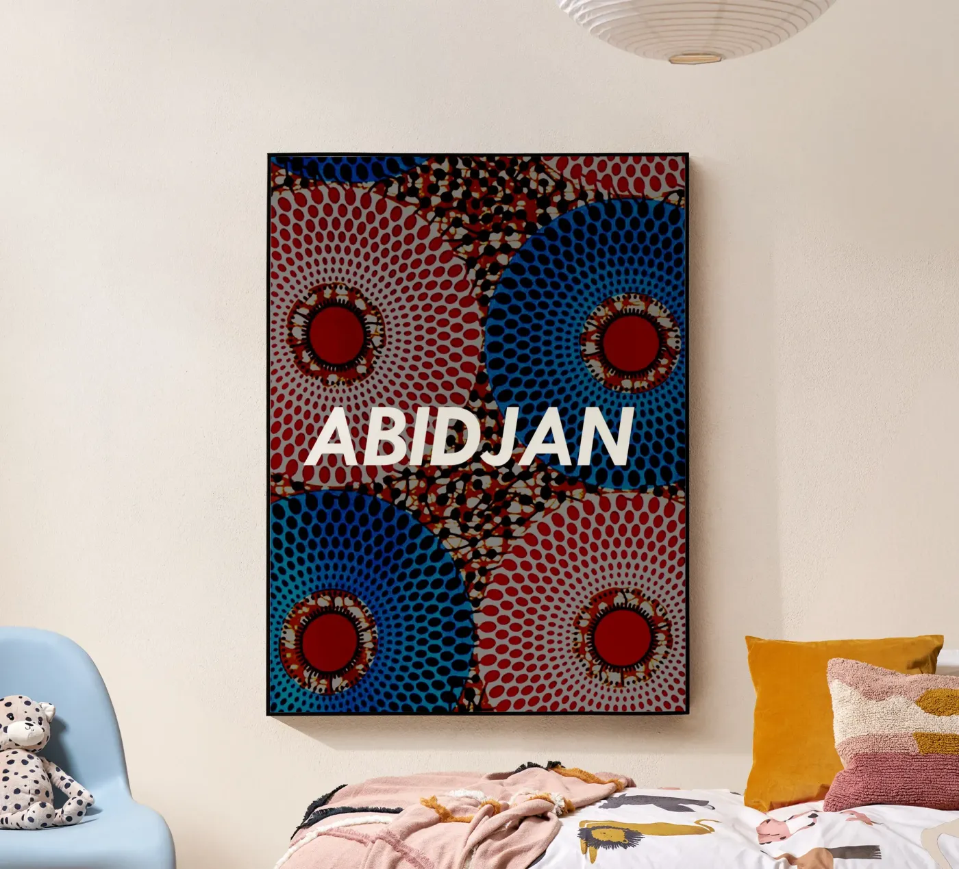 Abidjan Acryl-Glas von Mathudace Créas