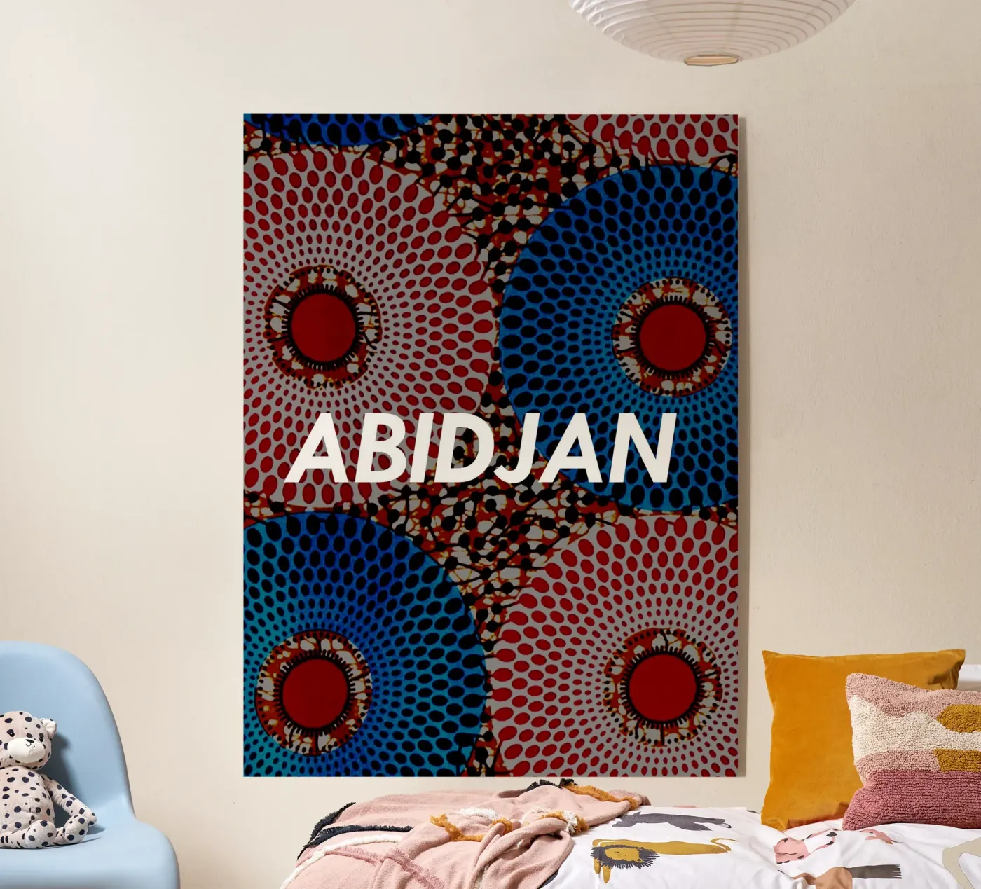 Abidjan Acryl-Glas von Mathudace Créas