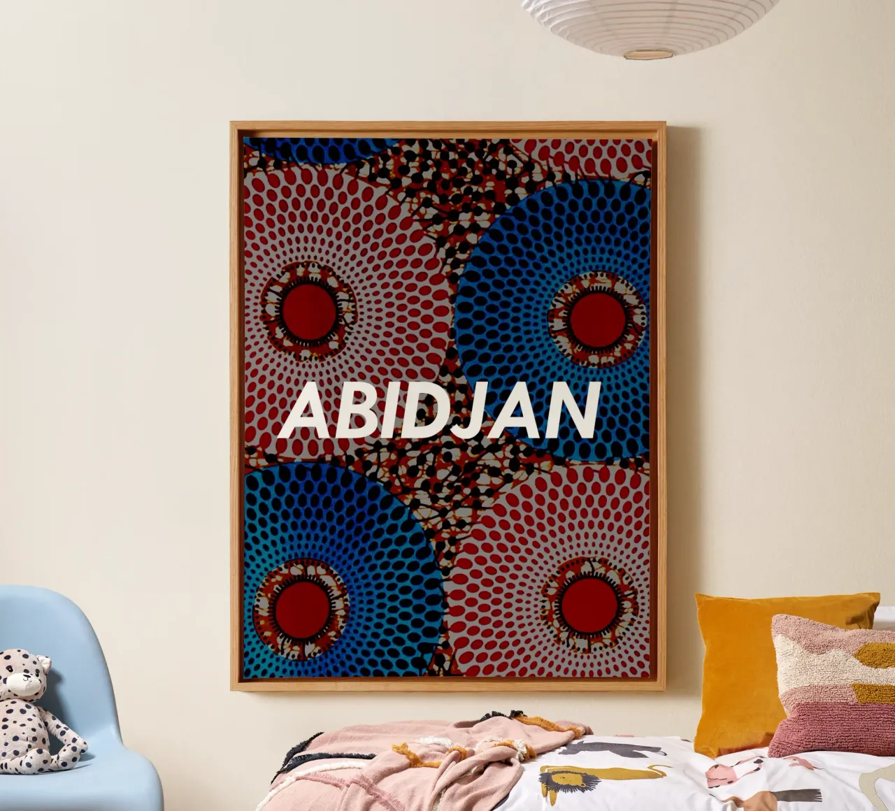 Abidjan canvas by Mathudace Créas