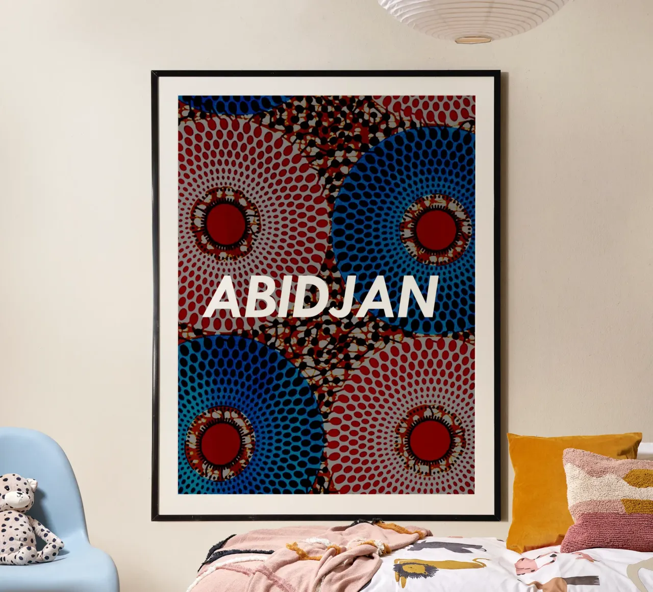 Abidjan poster by Mathudace Créas