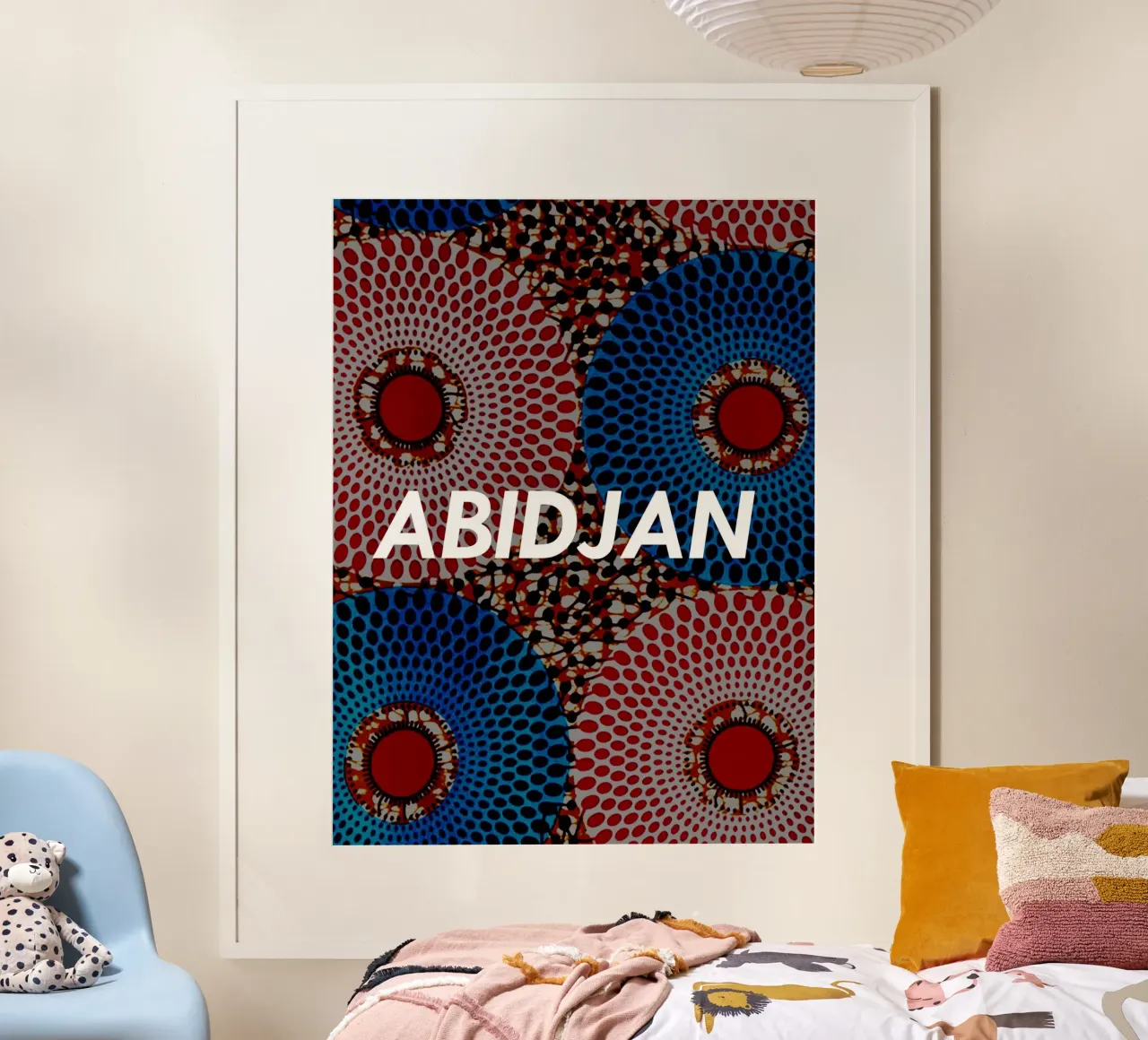 Abidjan poster da Mathudace Créas