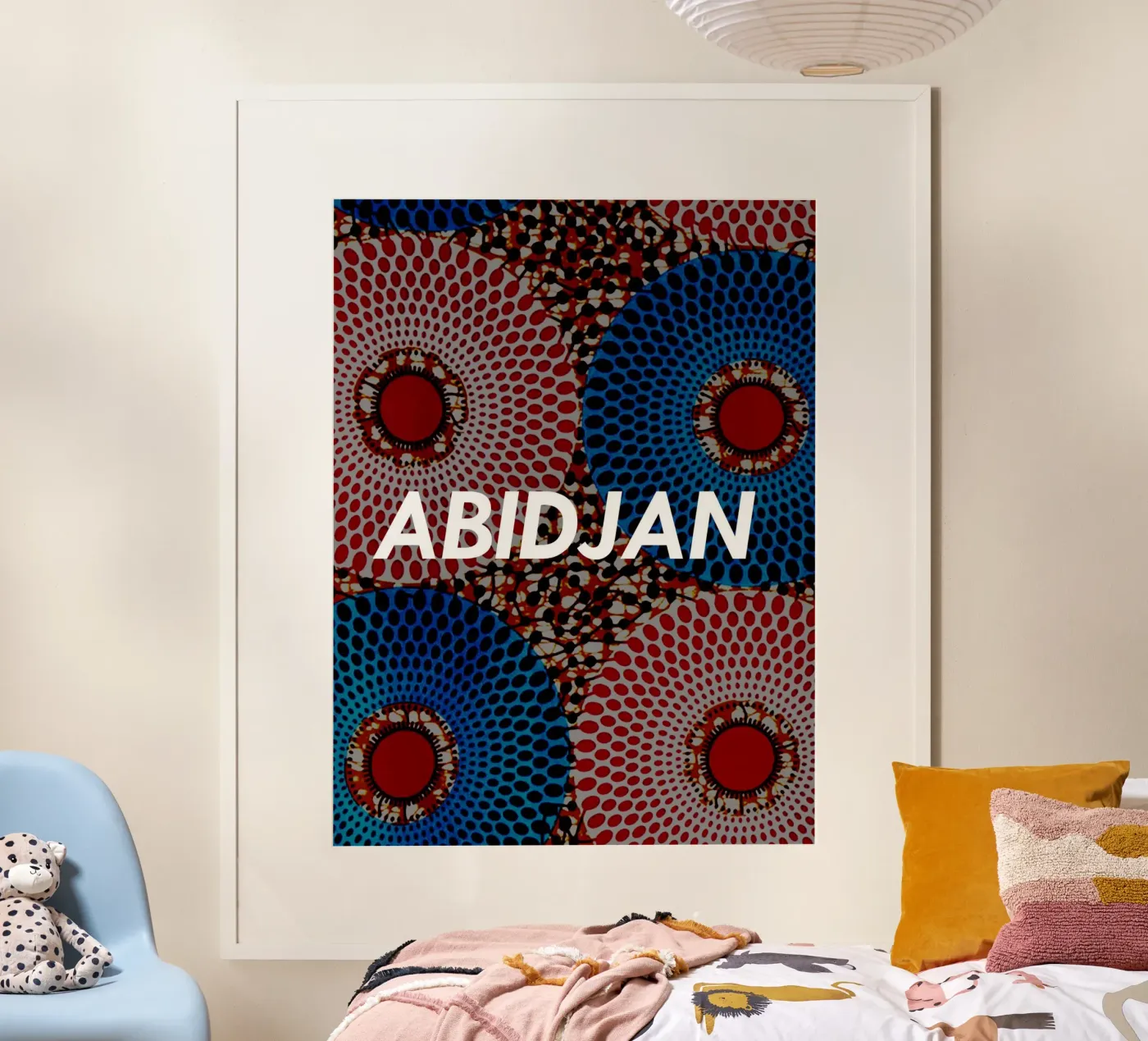 Abidjan poster van Mathudace Créas