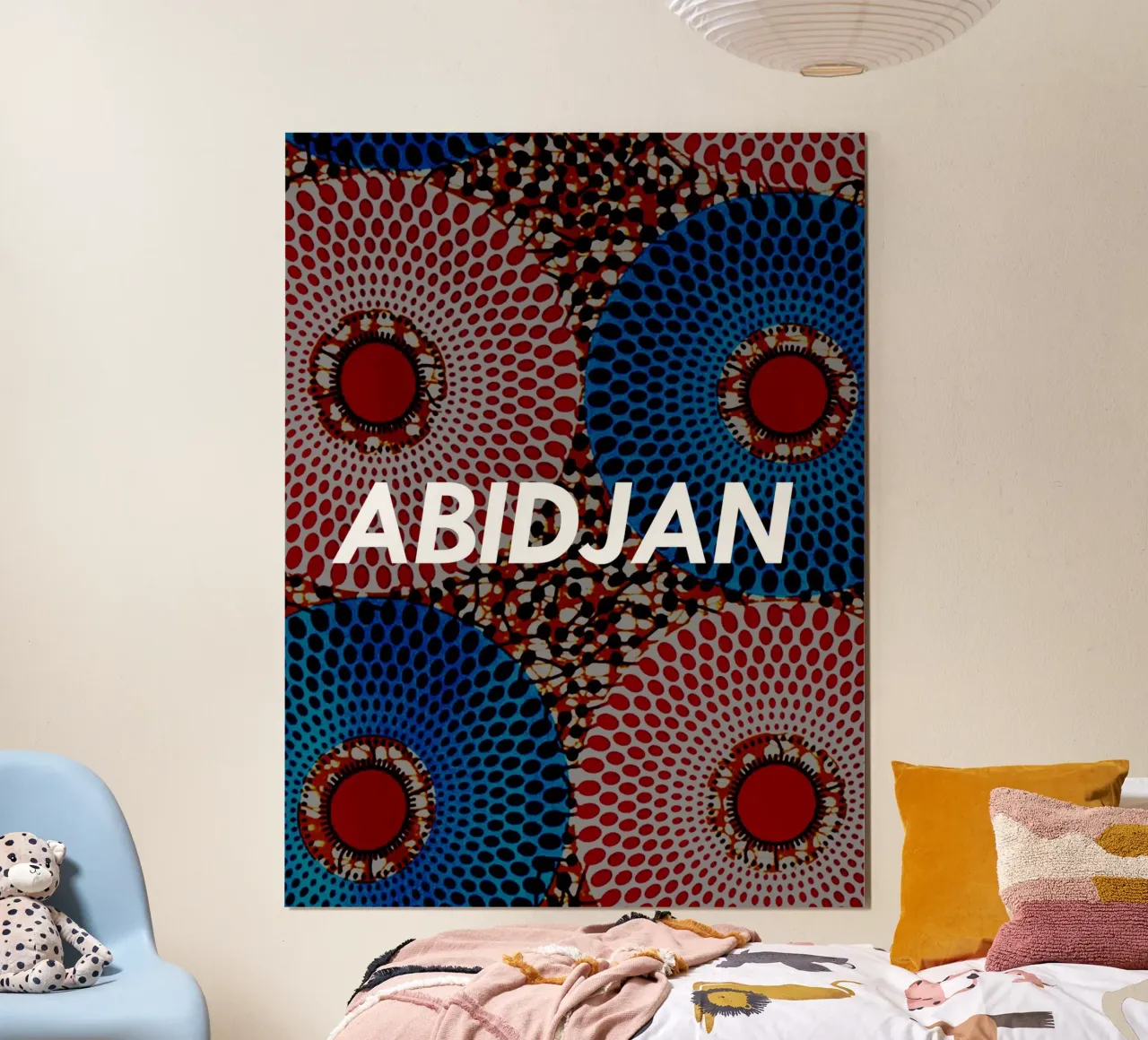 Abidjan poster da Mathudace Créas