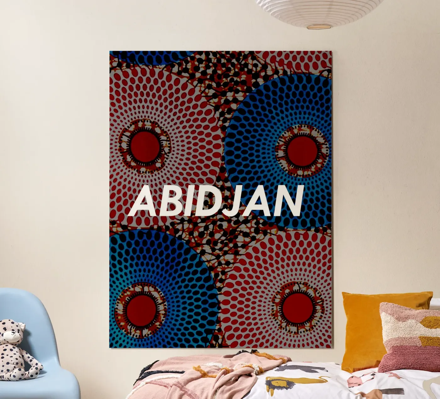 Abidjan poster van Mathudace Créas