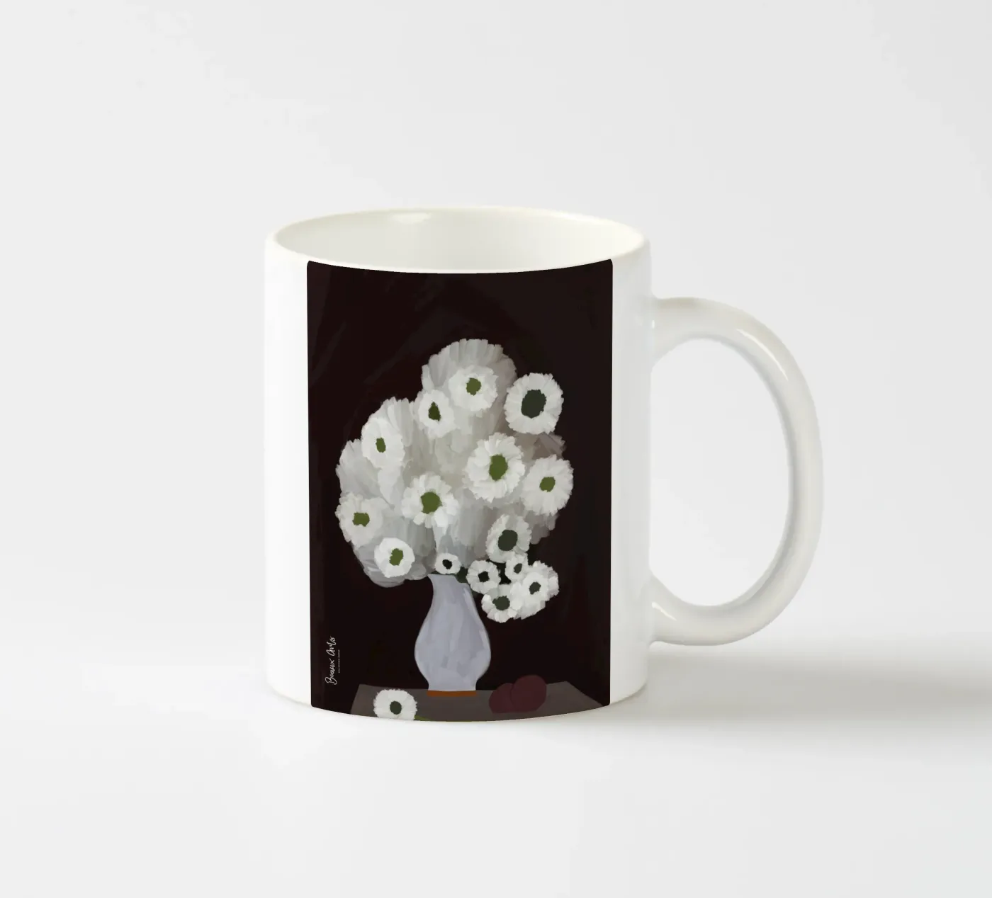 Dynamic Glow ceramic mug by Mike Leymi