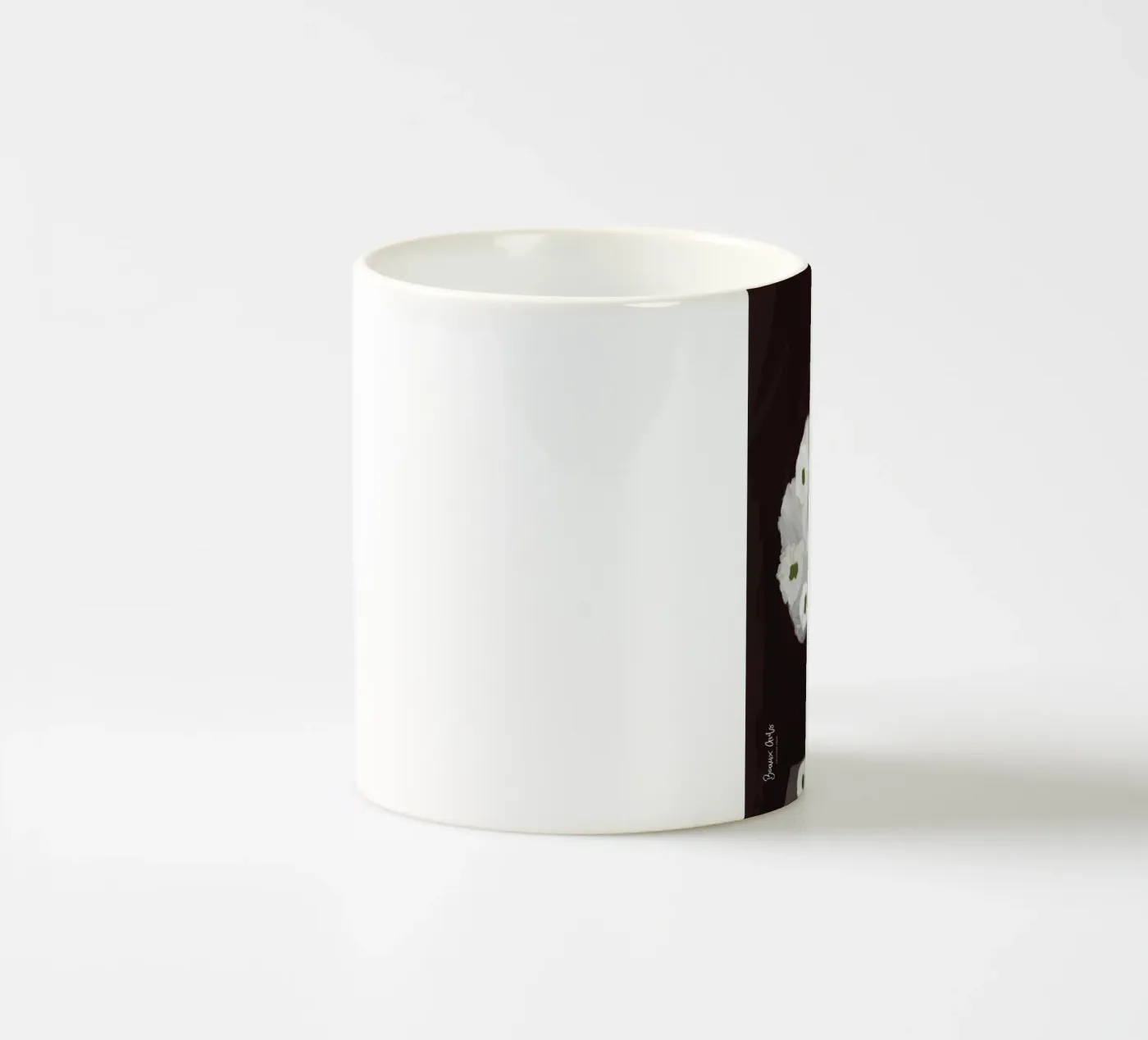 Dynamic Glow ceramic mug by Mike Leymi