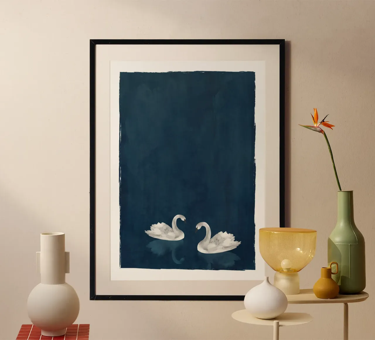 Twans poster with aluminum frame by artesutileco