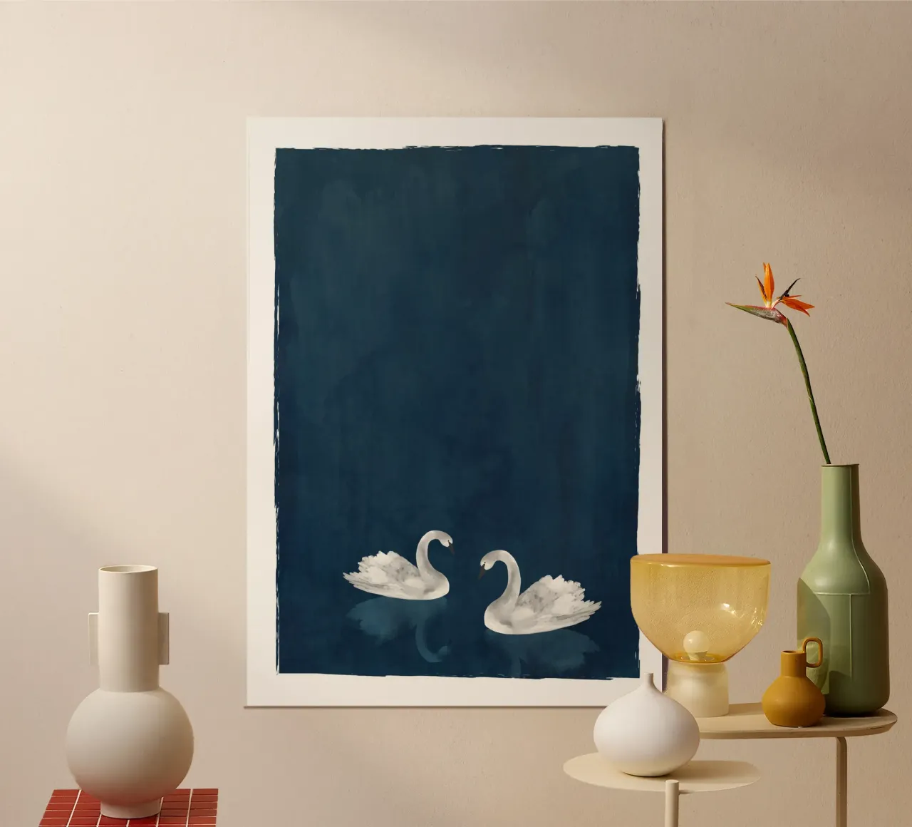 Twans poster with aluminum frame by artesutileco
