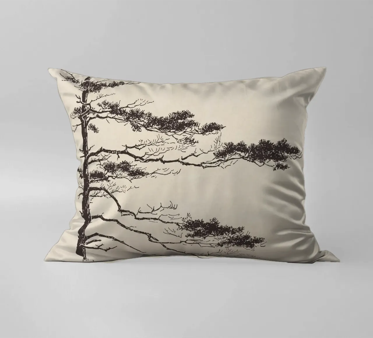 Pine Tree Branch no. 2 cuscino da apoloprints