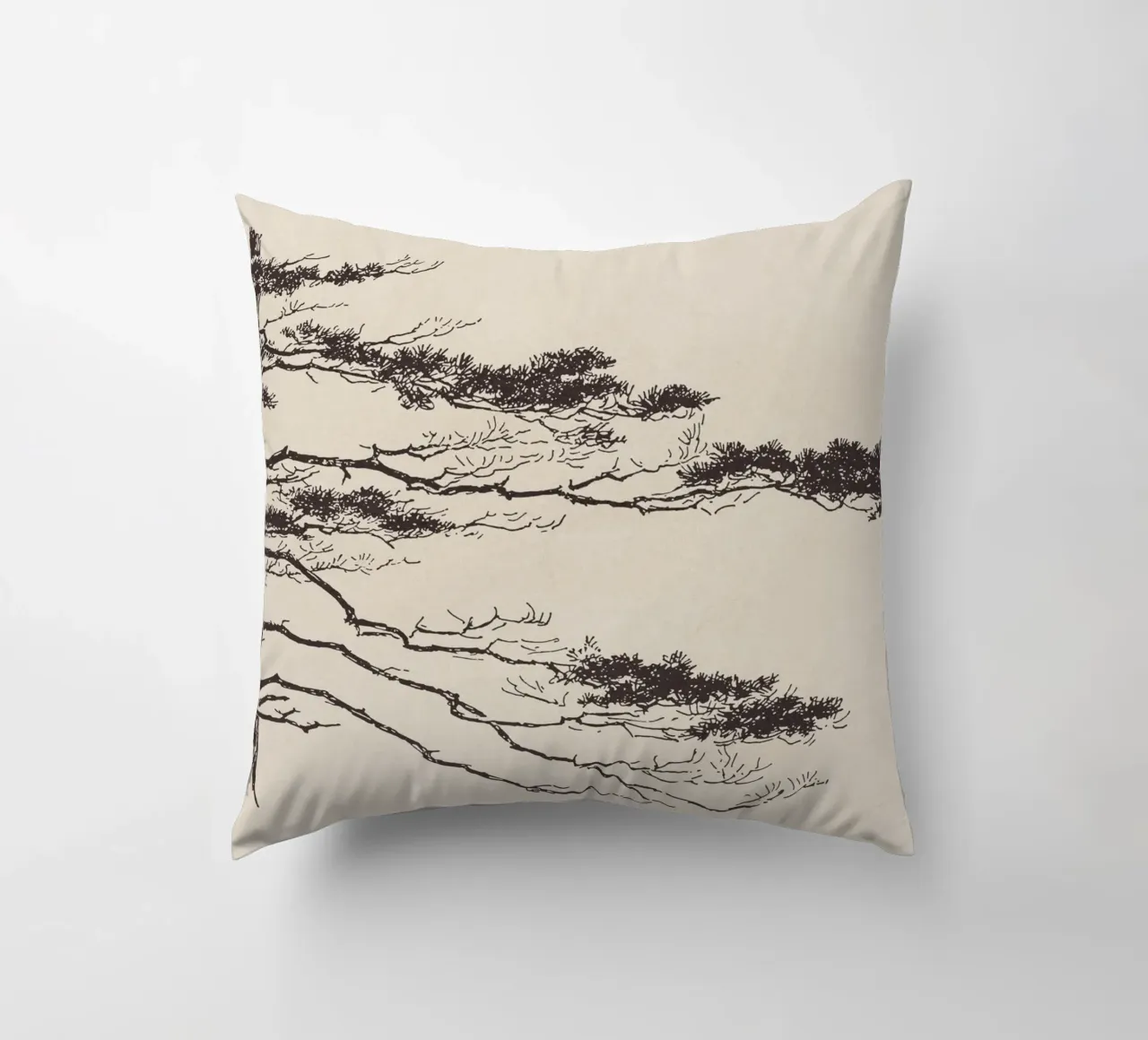 Pine Tree Branch no. 2 cuscino da apoloprints