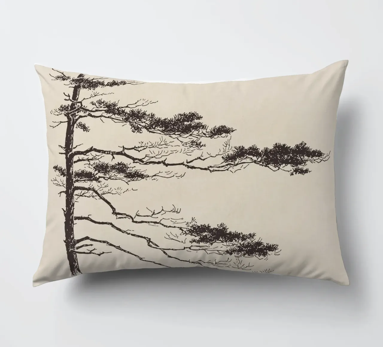 Pine Tree Branch no. 2 cuscino da apoloprints